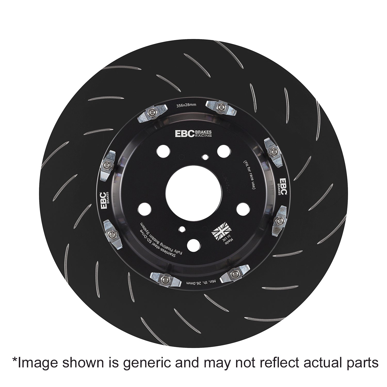 EBC Racing 2 Piece Floating SG Grooved Front Discs BMW G8x