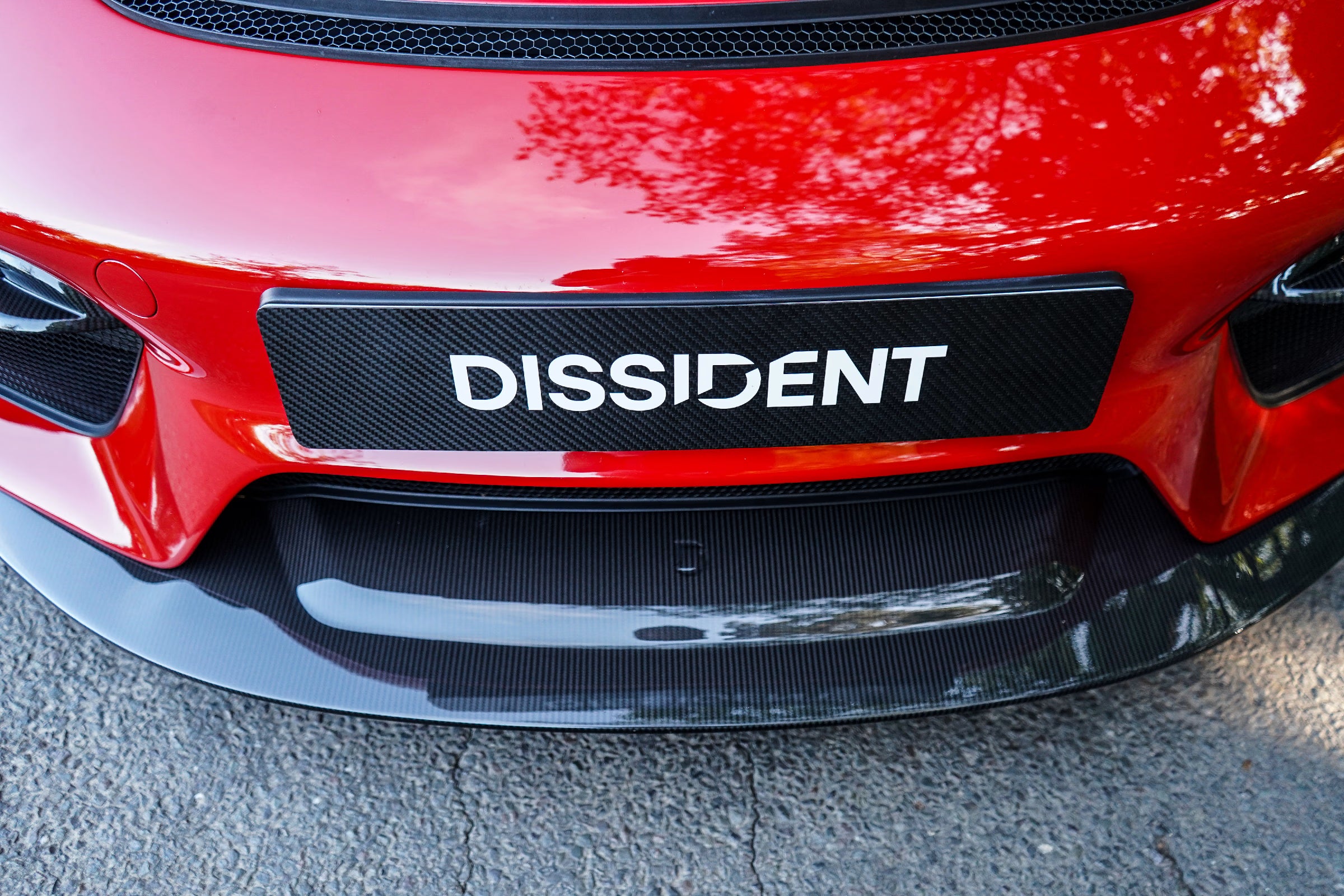 Porsche 718 GT4 Carbon Fiber Centre