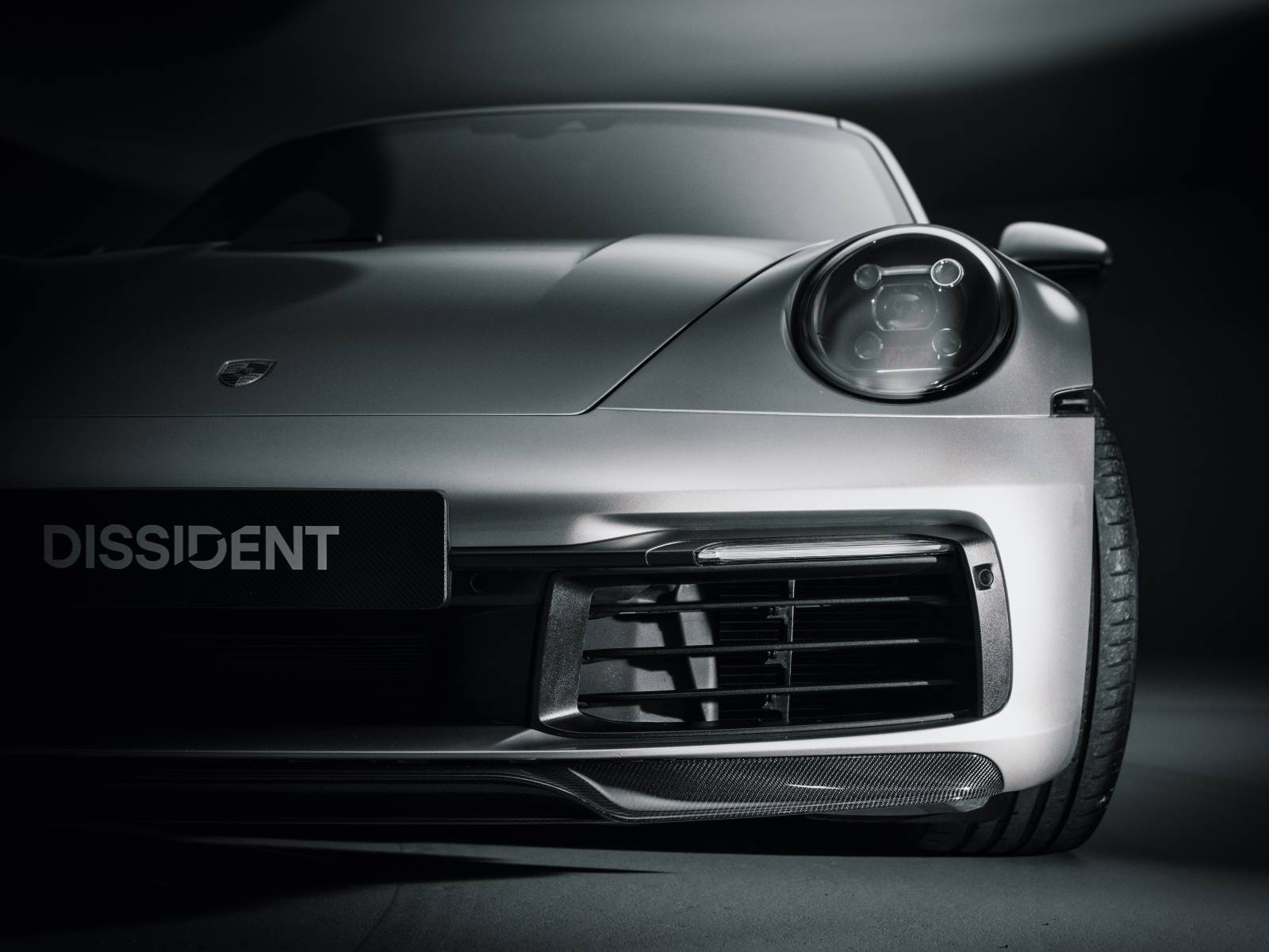 Porsche 992 Carbon Front Lip Dissident Automotive