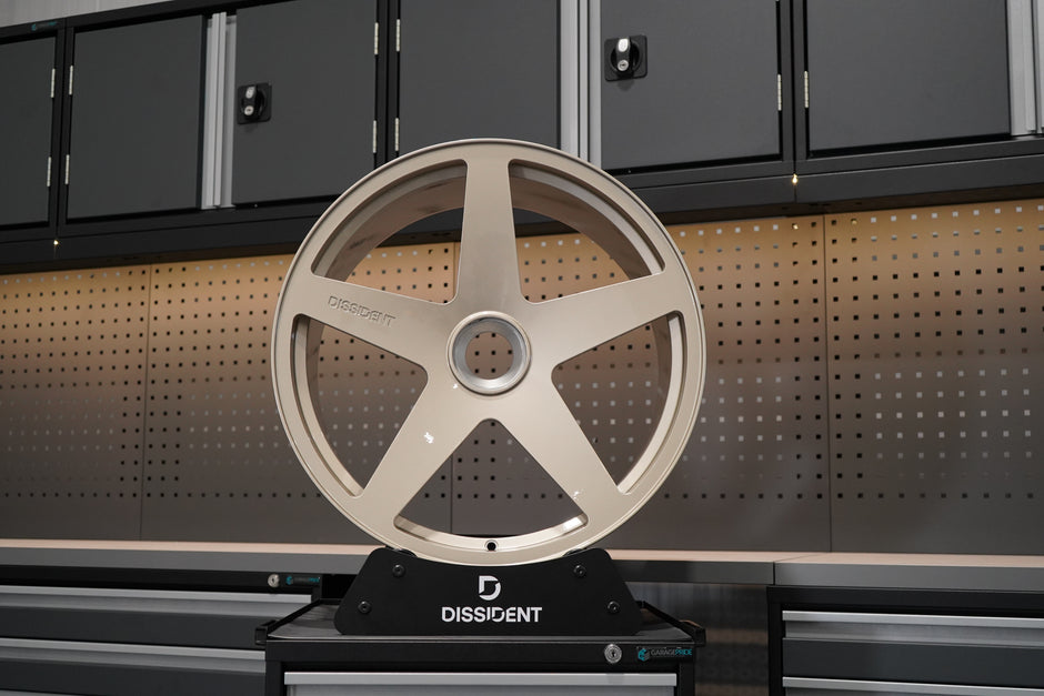 Porsche 992 DD1 Wheels Dissident Automotive Gold
