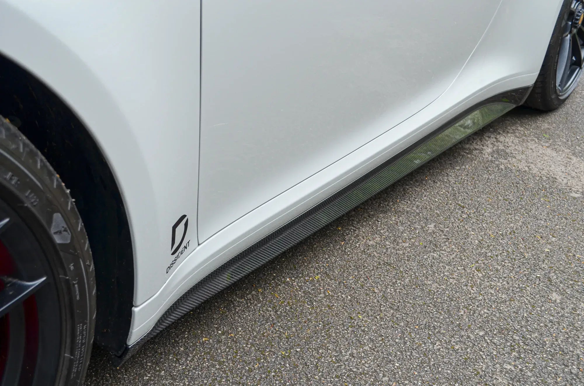 Porsche 992 GTS Carbon Side Skirts Dissident Automotive