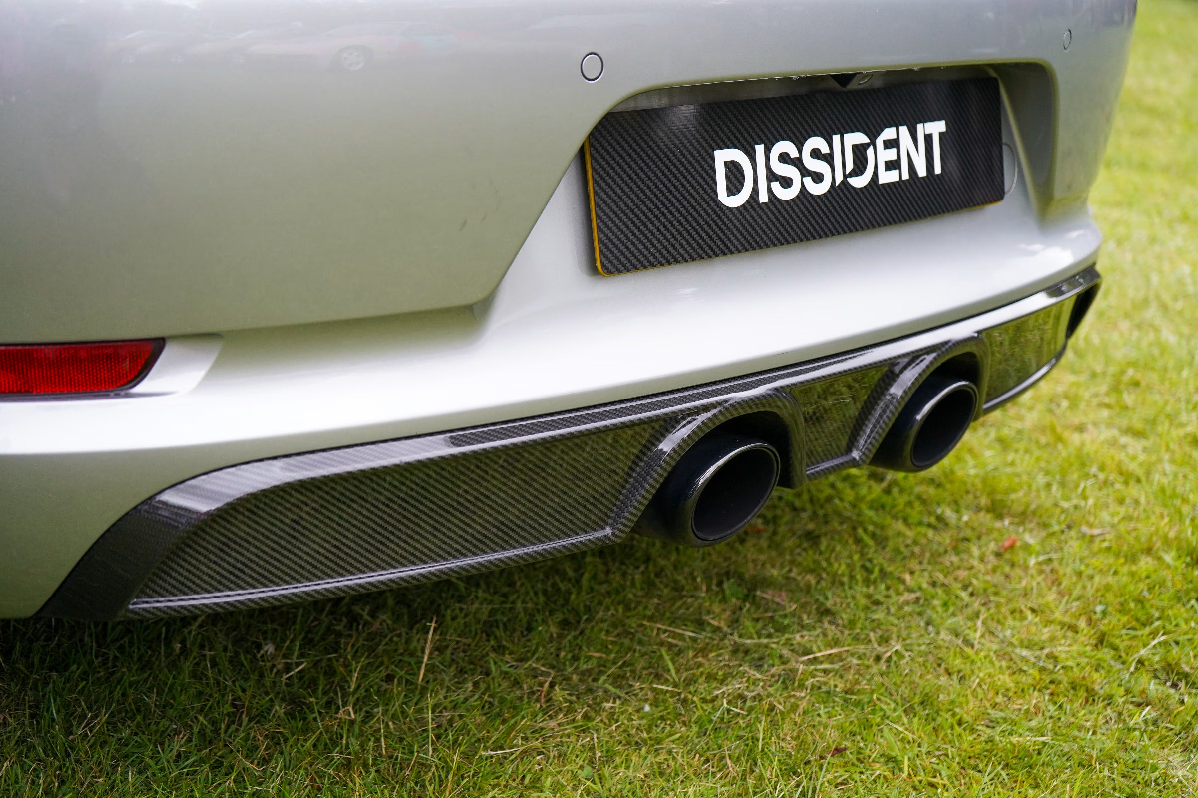 Porsche Carbon Diffuser