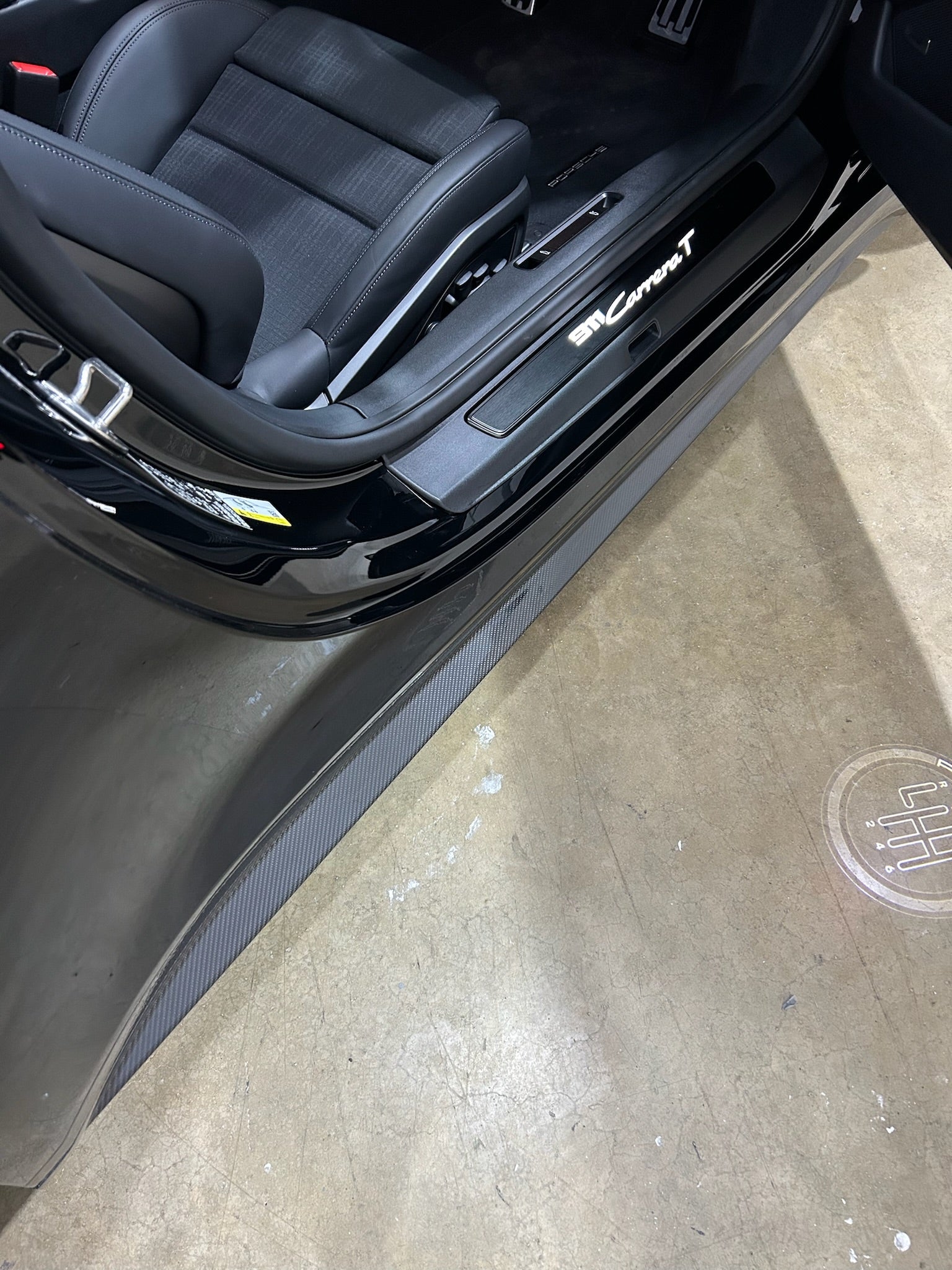 Porsche Carrera T Carbon Side Skirt