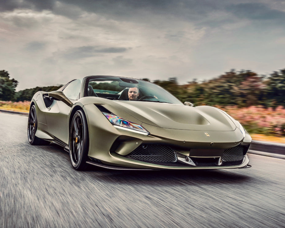 Ferrari F8 Spider Novitec Wheels Verde Masoni Opaco