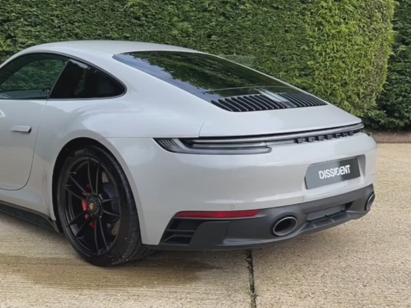 Porsche 992 Carbon Ducktail Spoiler Install