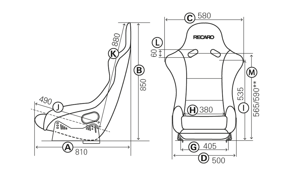 Recaro Pole Position N.G. FIA